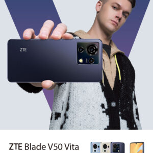 ZTE Blade V80 Vita 4+256GB 6.75" 4G Black ITA