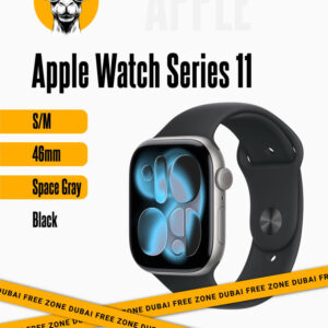 Apple Watch Serie 11 46mm AC/Space Grey SB/Black S/M EU MEV04WF/A