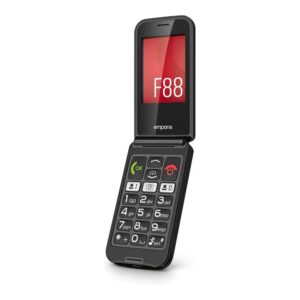 Emporia Cellulare Talk Glam 2.4" Black