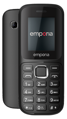 Emporia Cellulare FN313 V3 1.77" Black