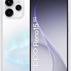 OPPO Reno 15 8+512GB 6.59" 5G Aurora White ITA