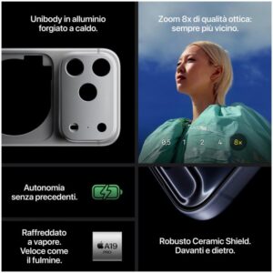 Apple iPhone 17 Pro 256GB 6,3" Cosmic Orange ITA MG8H4QL/A