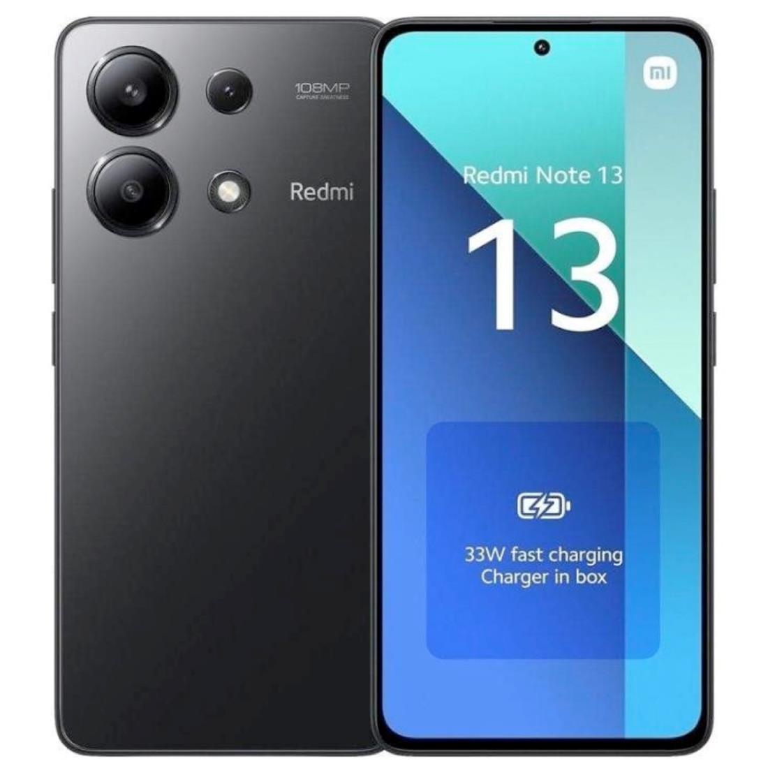 Xiaomi Redmi Note 15 6+128GB 6.77" 5G Midnight Black Wind3