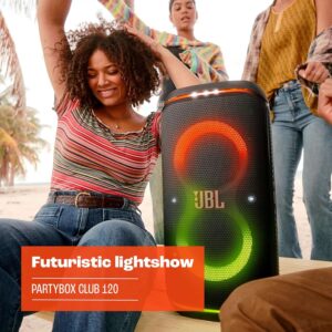 JBL Speaker Portatile Partybox Club 120 BT IPX4 160W Black