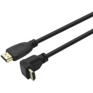 Inno-Hit Cavo HDMI High-Speed Connettore 90° 4K HDR 1.8m Nero