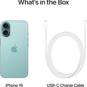 Apple iPhone 16 128GB 6.1" Teal MYED3HN/A