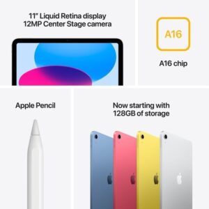 Apple iPad 2025 11Gen 11" 128GB Yellow ITA MD4D4TY/A