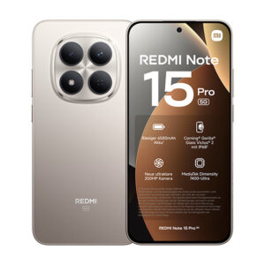 Xiaomi Redmi Note 15 Pro 8+256GB 6.83" 5G Titanium Color EU