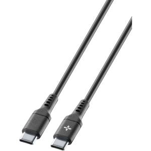 Cellularline Ploos Cavo USB-A a USB-C 1m Nero