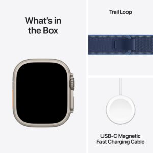 Apple Watch Ultra 3 Cell 49mm TC/Natural OC/A Blue EU MEWH4QC/A