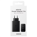 Samsung Caricatore 65W Trio EP-T6530 FC USB-C+USB-A Black