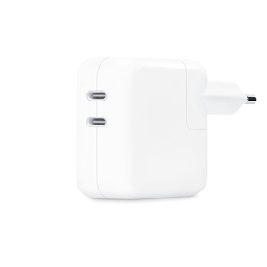 Apple Caricatore 35W Doppia USB-C iPhone iPad Watch MW2K3ZM/A