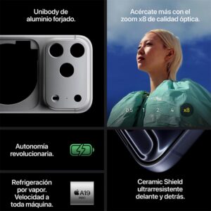Apple iPhone 17 Pro Max 256GB 6,9" Cosmic Orange ITA MFYN4QL/A 1.199,90