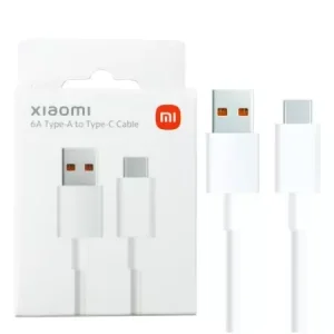Xiaomi Cavo 6A USB-A to USB-C Fast Charge 120W 1m White