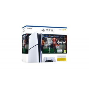 PS5 Console 825GB Digital Edition E Chassis White + FC 26 ITA