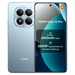 Xiaomi Redmi Note 15 8+256GB 6.77" NFC Glacier Blue DS EU